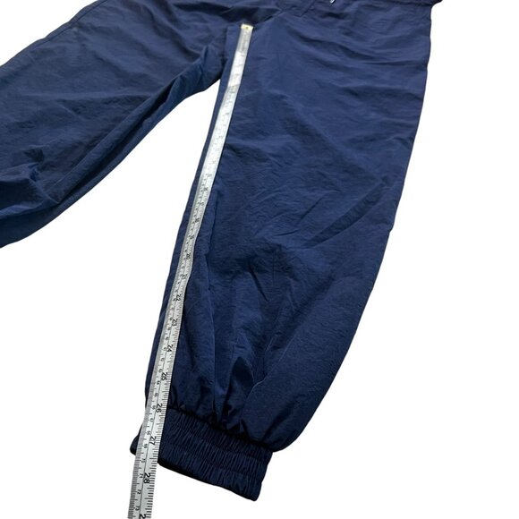 Urban Outfitters Copenhagen Nylon Jumpsuit‎ Small Orange Navy Retro Gorpcore - Picture 15 of 16